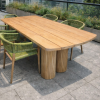 Picture of Dining table rectangular, victoria, teak natural, 274x100x75cm
