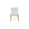 Picture of Chair, bioko, teak natyral, white, 50.8x58.6x81cm