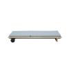 Picture of Sunlounger, maui, teak natural- aluminium grey metallic, 209.3x86.2x33.5cm
