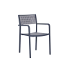 Picture of Chair, dafne, aluminium anthracite, rattan anthracite, 53x63x87cm