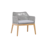 Picture of Lounge chair, belair, teak natural, rattan, grey, 73x70.5x83cm