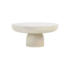 Picture of Coffee table, allure, concrete, ivory, dia.70x35cm
