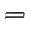 Picture of Coffee table, rey, wood, black, 150x80x44cm 