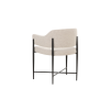 Picture of Chair with armrest, nai, cream and black, 61x54x78cm