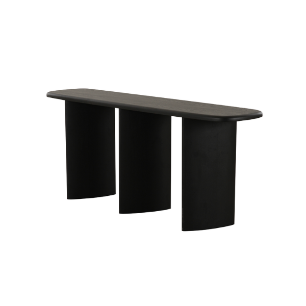Picture of Console, soho, wood, black, 180x45x76cm 