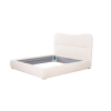 Picture of Bed, etto kind, fabric, cream for (180 cm matress), 200x228x126cm
