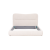 Picture of Bed, etto kind, fabric, cream for (180 cm matress), 200x228x126cm