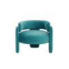 Picture of Armchair, euphoria, velvet turquoise, 86x76x67cm