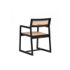 Picture of Dining chair, atelier, wood, black matte