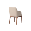 Picture of Dining chair, bloom, wood, light grey, 53x60x84cm