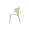 Picture of Dining chair, emil, leather, beige