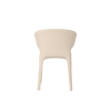 Picture of Dining chair, emil, leather, beige