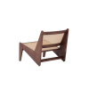 Picture of Lounge chair, vintage, wood, cream, 58x76x61cm 
