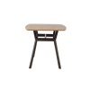 Picture of Dining table, nico, ash veneer natural, metal bronze legs, 140x80x75cm 