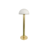 Fotografia e Abazhur dyshemeje Mushroom, celik dhe alabaster – 50×139 cm.