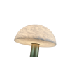 Picture of Floor lamp, mushroom, alabaster+steel finish, ab(s-013), d.50*h139cm, socket:e27*1
