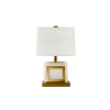 Picture of Table lamp, alabaster, steel,  (34*22)/(36*27)xh27cm