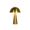Picture of Table lamp, mushroom, steel finish ab-r(s-014), brushed brass, d.35*h55cm, socket:e27*2 