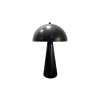 Fotografia e Abazhur tavoline Mushroom, celik gold, finiture BZ – 35×55 cm.