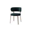 Picture of Dining chair, devon, green, 56x55x79 cm 