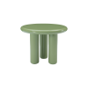 Picture of Coffee table, axis, green, glossy paint, dia.60x50cm