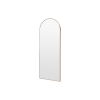 Picture of Floor clear mirror, abby, steel brushed brass, 71x188x3 cm