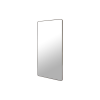 Picture of Floor clear mirror, lotus, steel brushed brass, 100x200