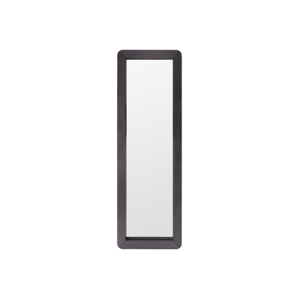 Picture of Floor clear mirror, obel, steel brushed bronze, 210x68x7.5 cm