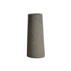 Picture of Vase asym with 2nd bottom sand surface, machiato, dia.60x140cm