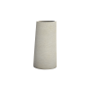 Picture of Vase, asym, with 2nd bottom, sand surface, crema, dia.50x100cm
