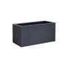 Picture of Vase, box, concrete surface, charcoal c