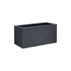 Picture of Vase, box, concrete surface, charcoal color, 100x50x50cm
