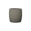 Picture of Vase, barrel, sand surface, machiato, dia.34x34cm