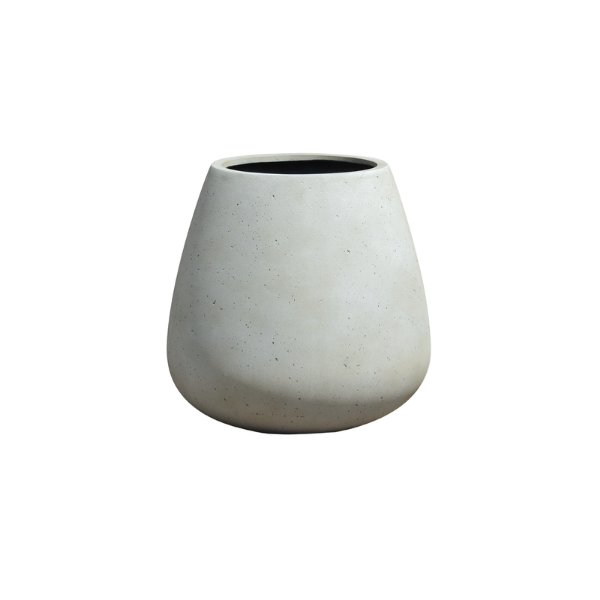 Picture of Vase, lotus bud, white, d.46x46cm