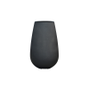 Picture of Vase, lotus bud, concrete surface, charcoal, dia.51x82cm