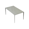 Picture of Dining table , pixel, aluminium, sand, ceramic table top, 90x160x73cm