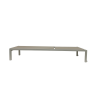 Picture of Sunlounger, flow, aluminium white, ivory, 197x75x30cm