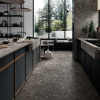 Picture of Floor tile hannover black, stone effect, matt, 60x120