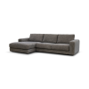 Picture of Left-hand sofa corner, vigo, fabric, cement, 303x172x82cm