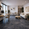 Picture of Wall tile arch grey, marble effect, glossy, 30x60