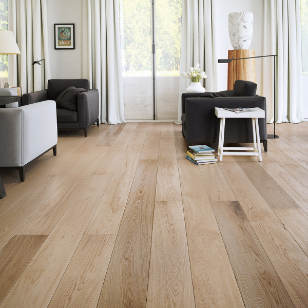 Picture of Engineered wood flooring, harmony, oak light brown, 2200x207x14mm