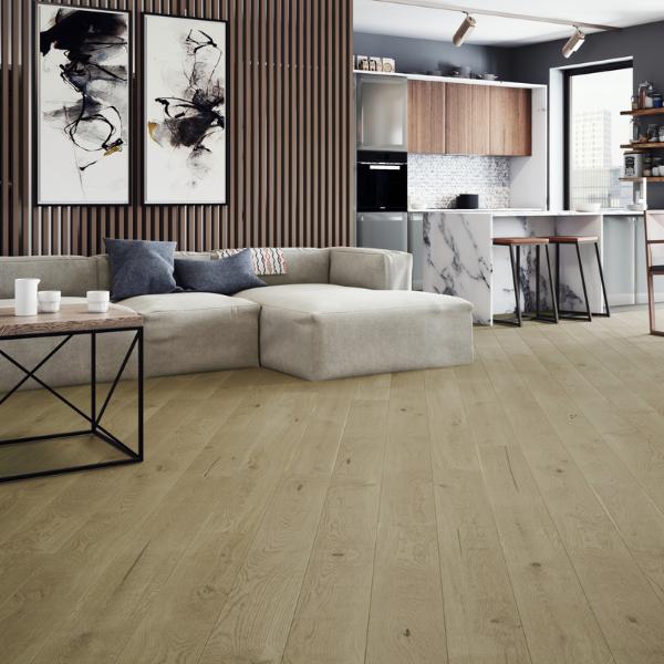 Picture of Engieneered wood flooring, nude grande, oak beige, 2200x180x14mm