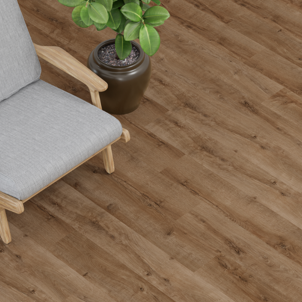Picture of Laminate,gediz mese, oak medium brown, 1200x192.5x8mm modern ac4 uc32