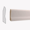 Picture of Skirting, white, mdf, 2800x12x80mm