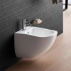 Picture of Fluid bidet, ceramic, wall hung, white, glossy, 37x53 cm