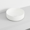 Picture of Shui comfort round basin, ceramic, countertop, talco, matte, 40 cm