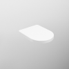 Picture of Smile seat cover, soft close, white, glossy, 35x53cm