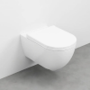 Picture of Enjoy wc, ceramic, wall hung, talco, matte, 35x53 cm