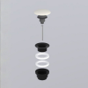 Picture of Universal drain, ceramic cover/metal body, talco matte