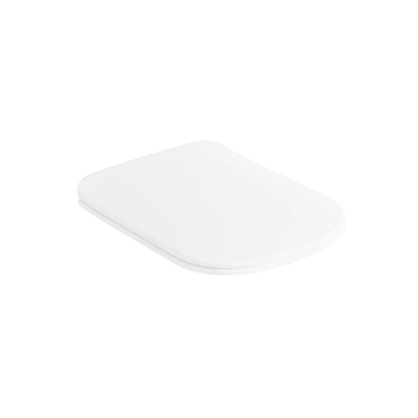 Picture of Era seat cover, soft close, white, glossy, 37x53 cm